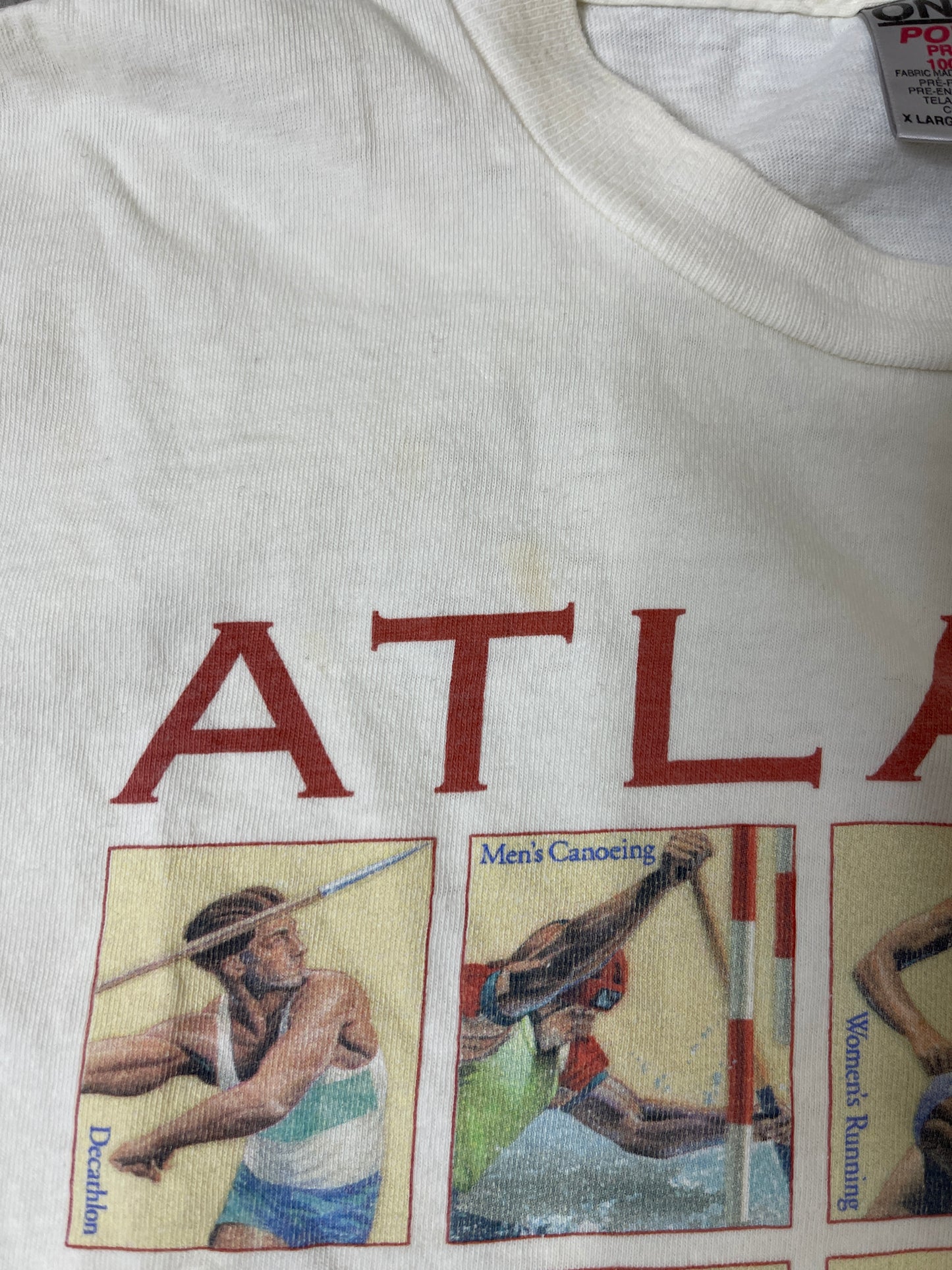 (XL) 90S ATLANTA OLYMPICS SHIRT