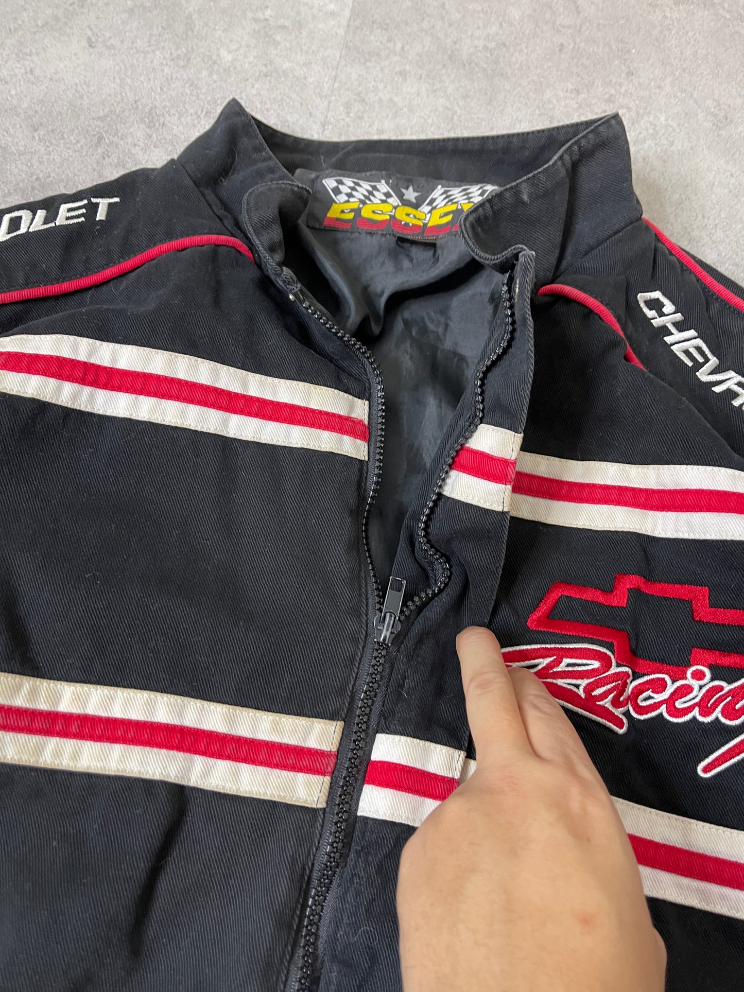 (XL) 90S CHEVY RACING JACKET