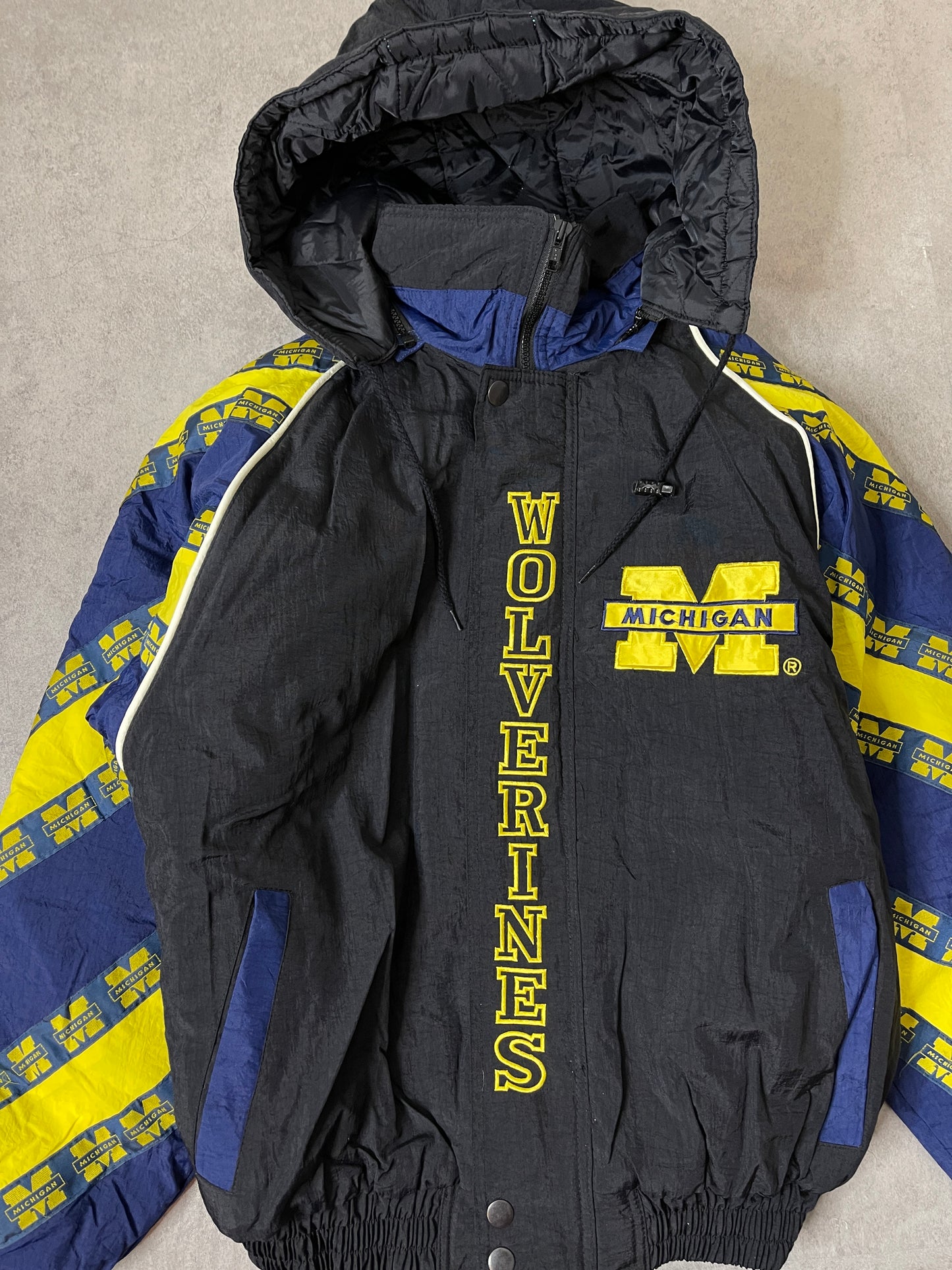 (M) 90S MICHIGAN WOLVERINES JACKET