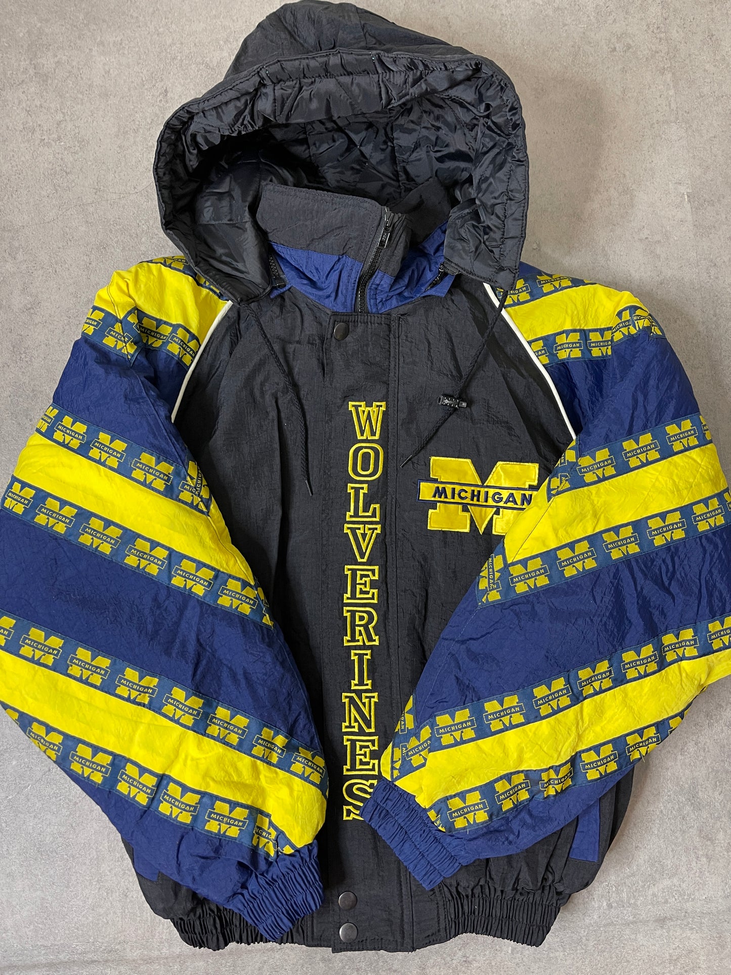 (M) 90S MICHIGAN WOLVERINES JACKET