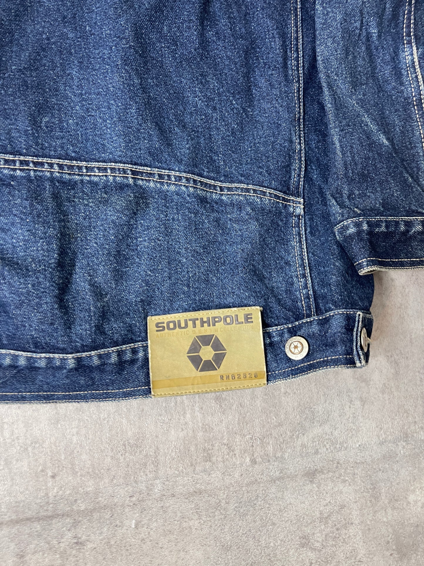 (XXL) Y2K SOUTHPOLE B-BOY JEAN JACKET