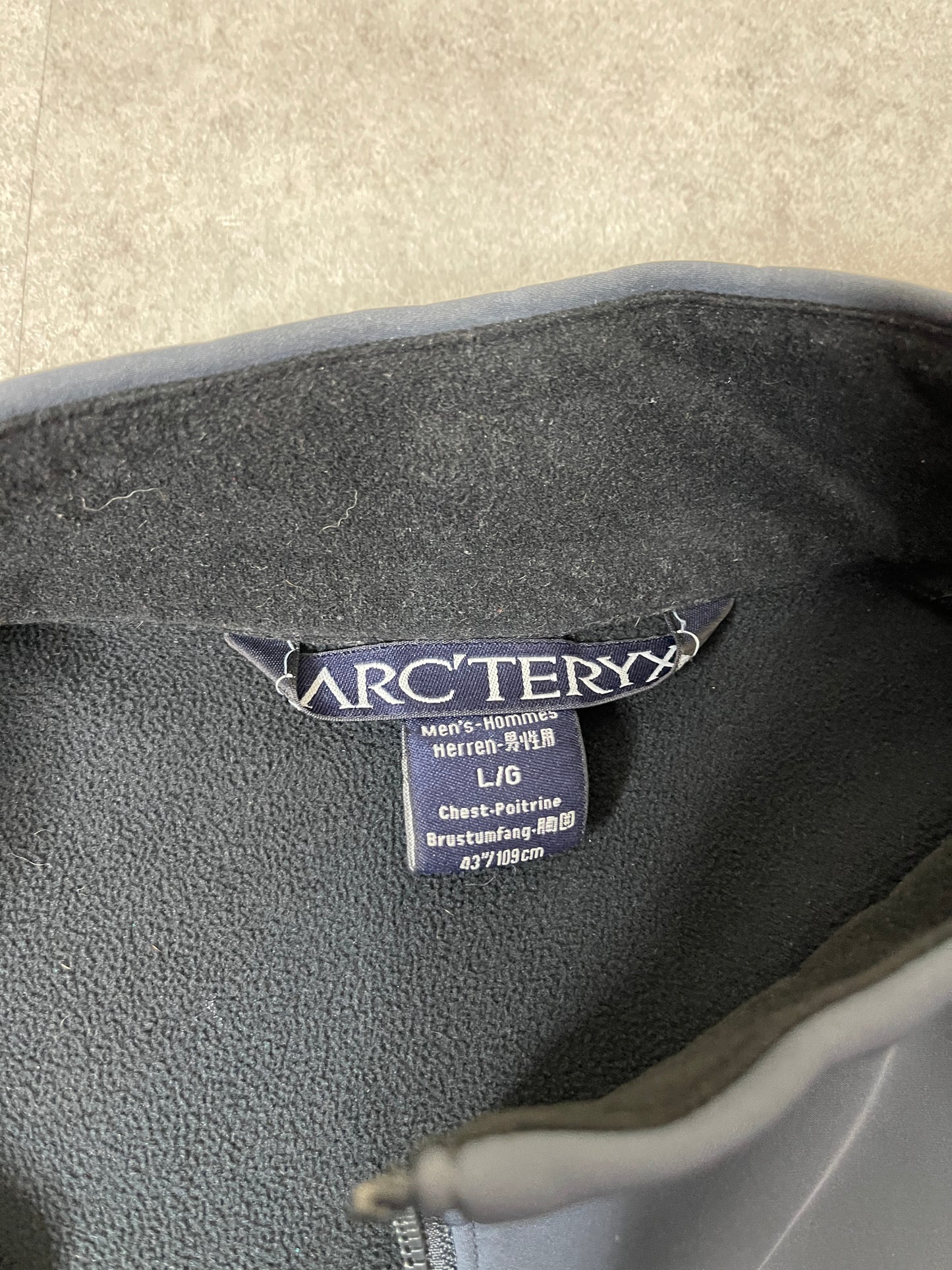 (L) ARCTERYX SHELL JACKET