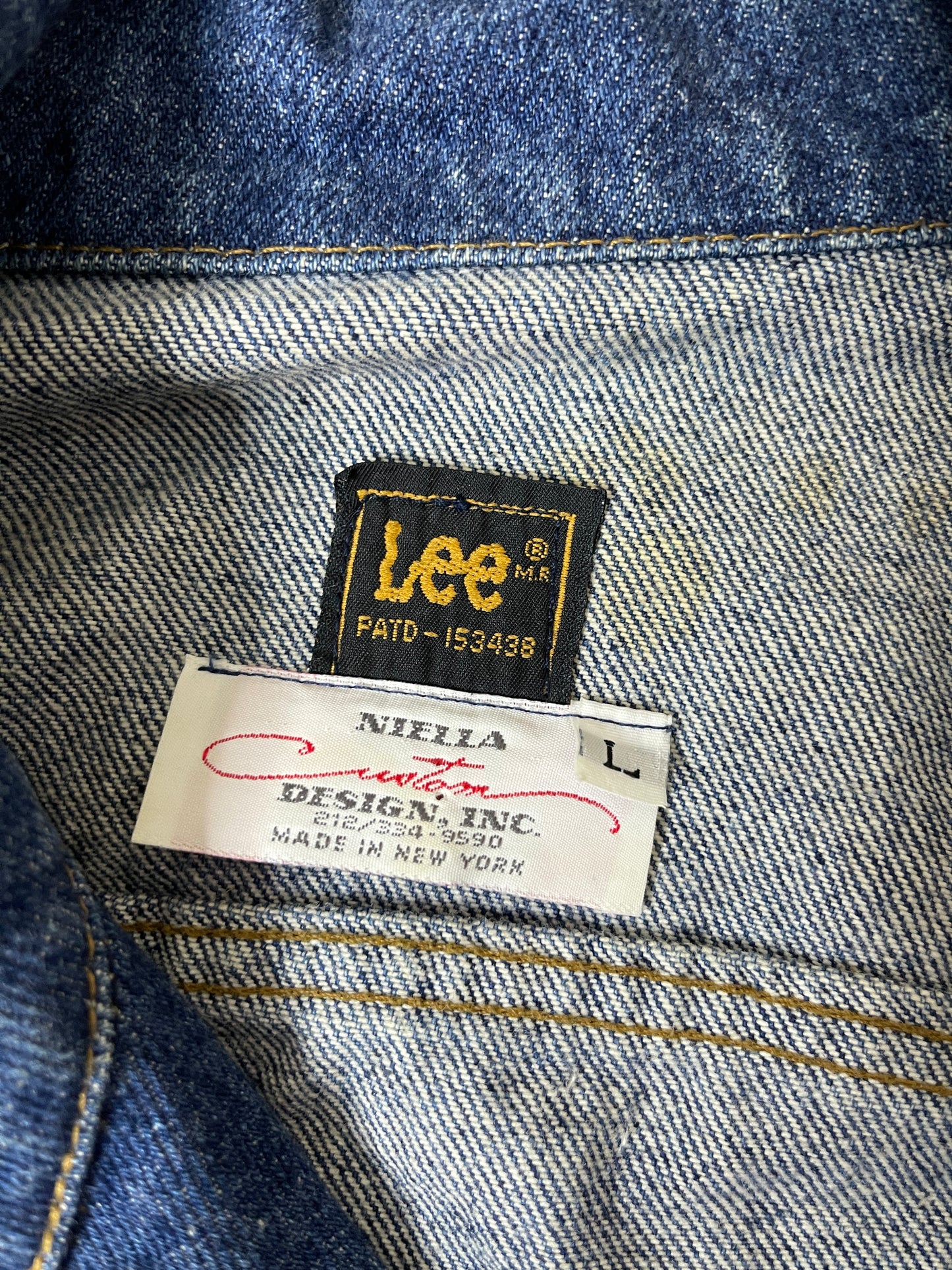 (L) 90S LEE THE MOVIE CHANNEL JEAN JACKET