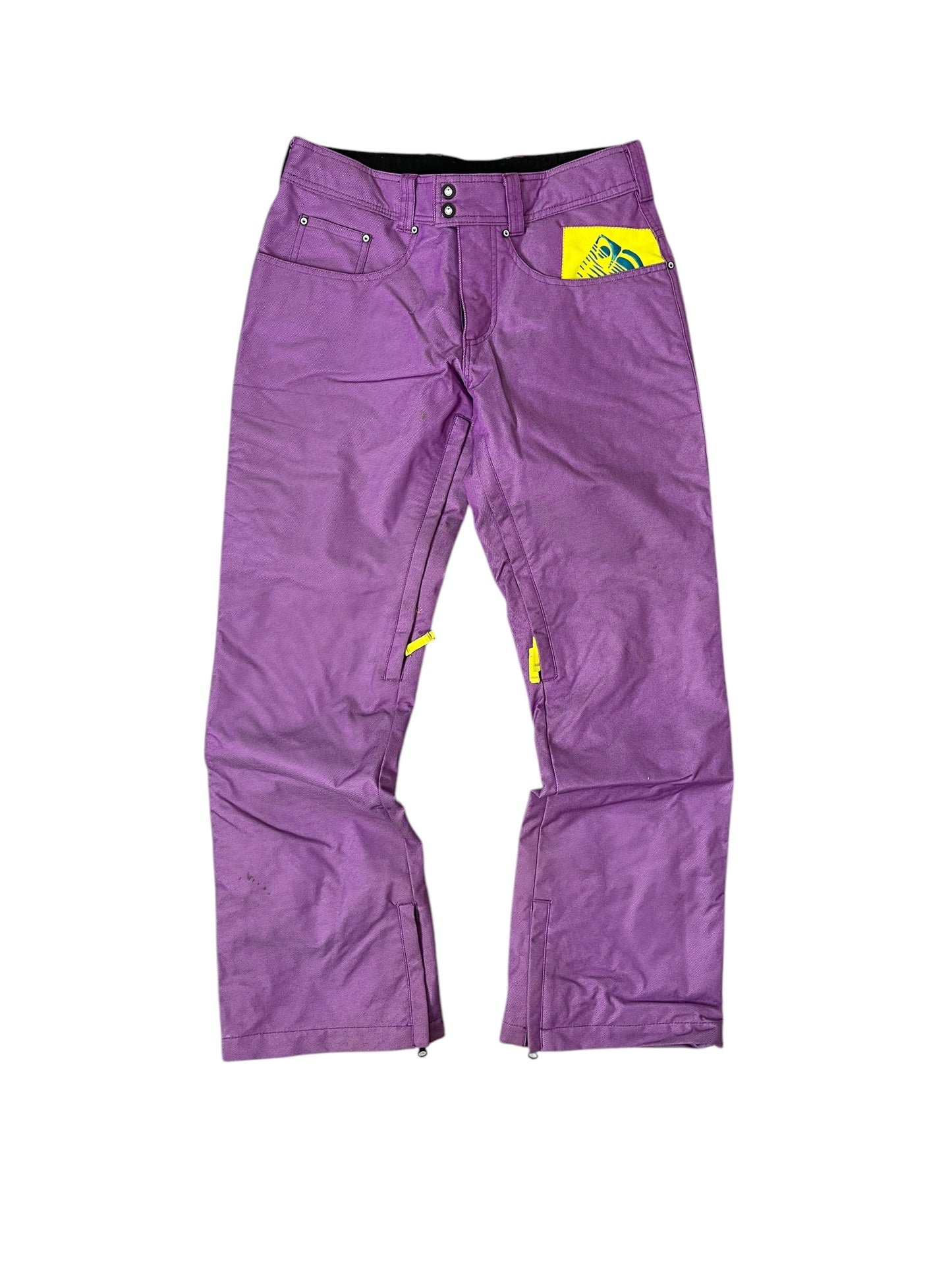 (32) Y2K ONOMIS SNOWBOARD PANTS