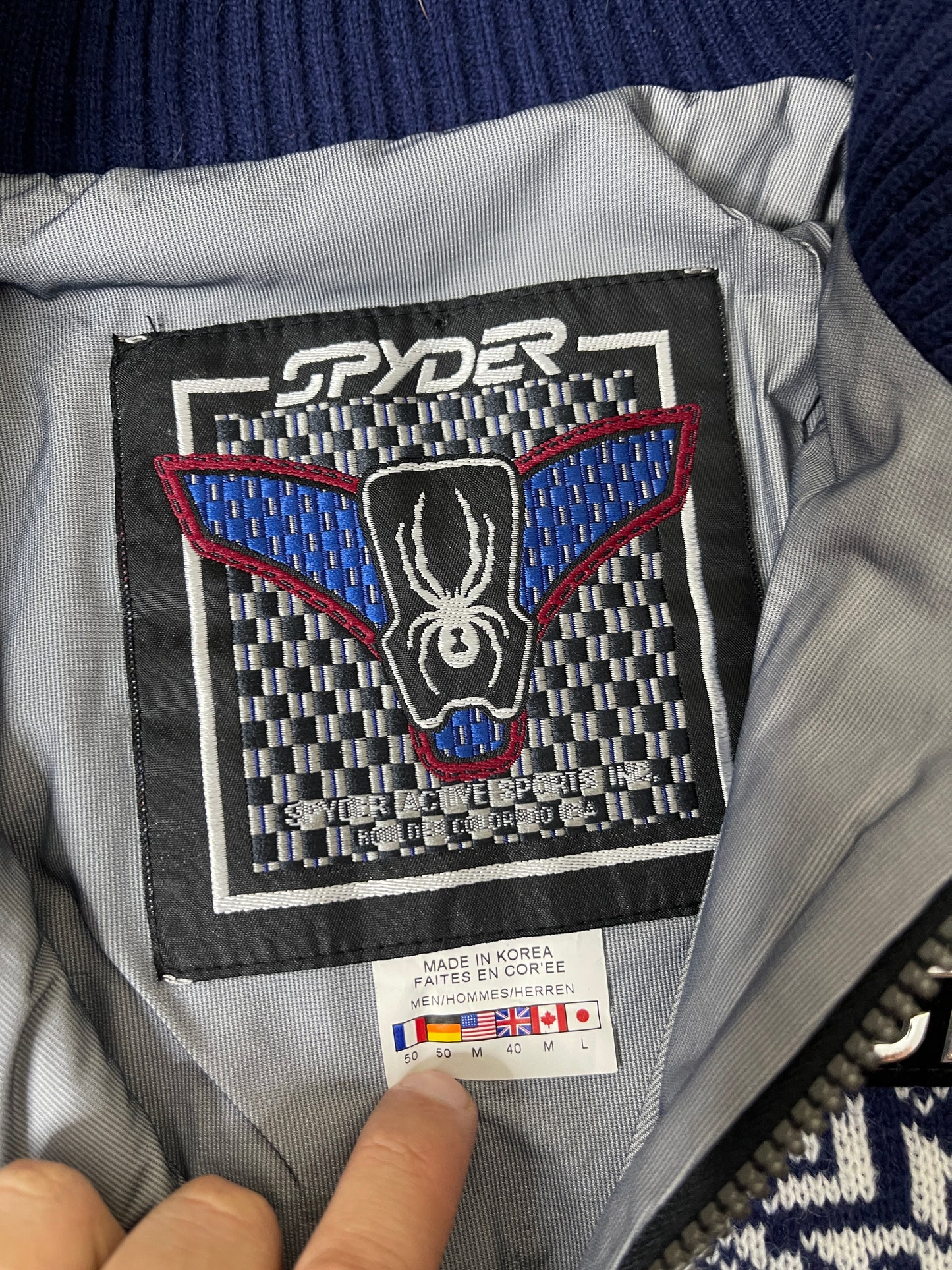 (M) 90S SPYDER SWEATSHIRT