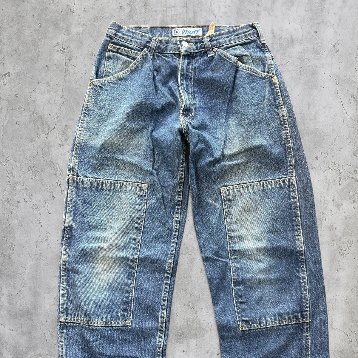 (30X30) Y2K UTILITY JEANS