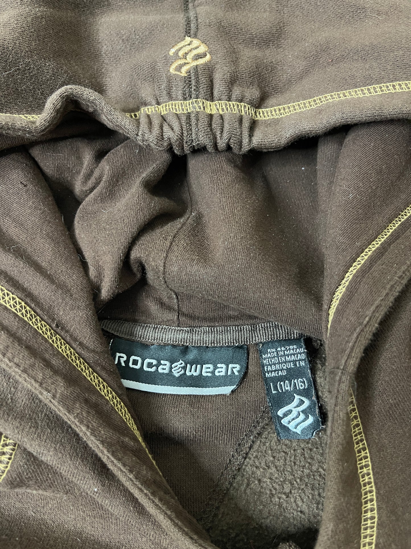 (L) Y2K ROCAWEAR HOODIE