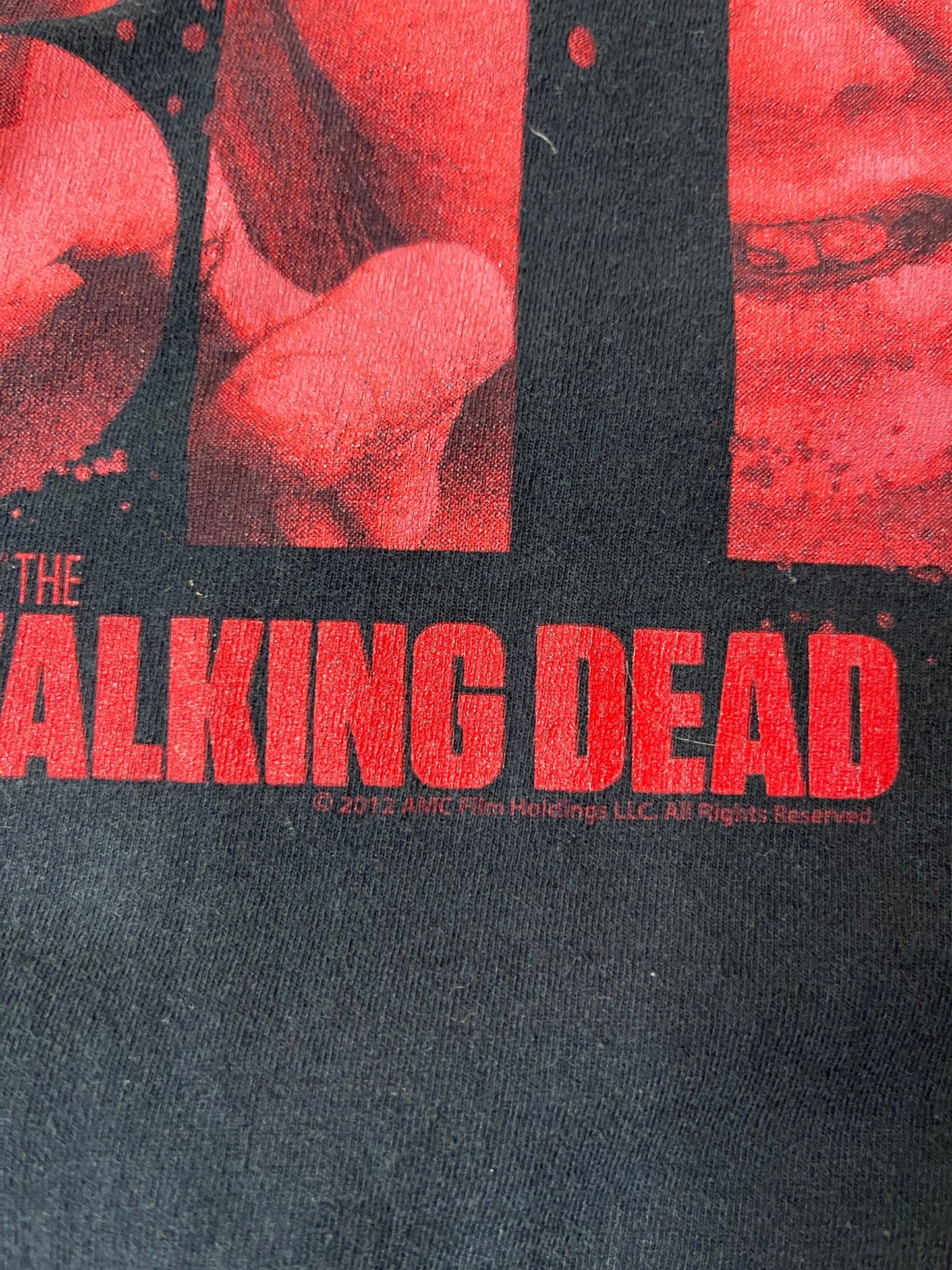 (2XL) Y2K THE WALKING DEAD SHIRT