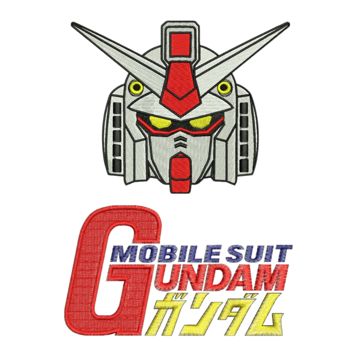 GUNDAM EMBROIDERY DESIGN