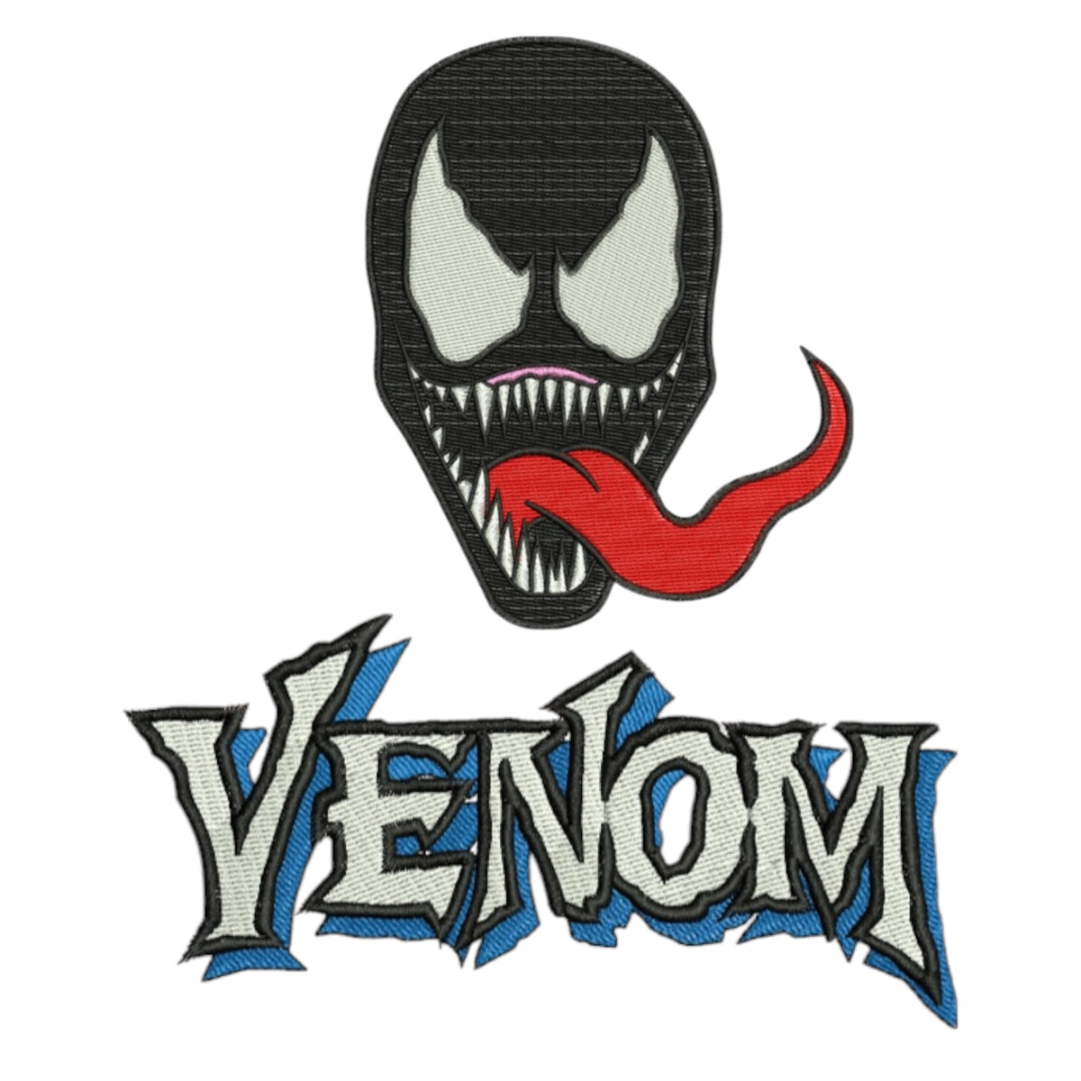 VENOM EMBROIDERY DESIGN