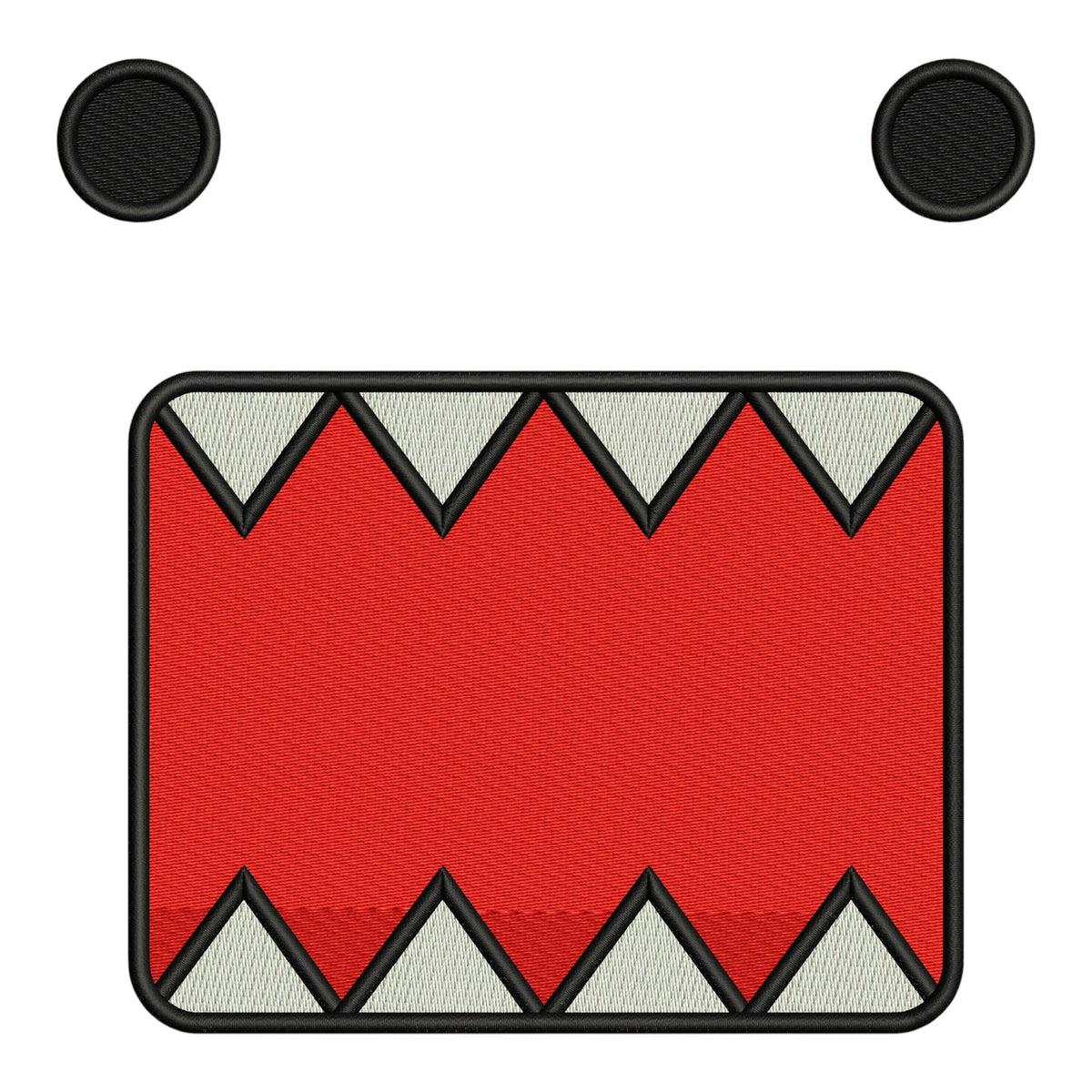 DOMO FACE EMBROIDERY DESIGN